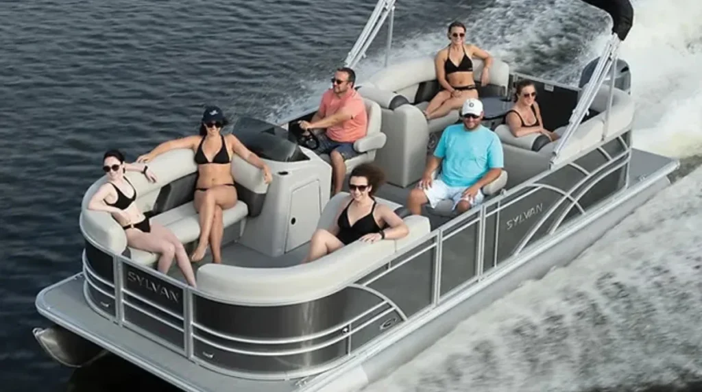 Birthday Party Pontoon Boat Rental